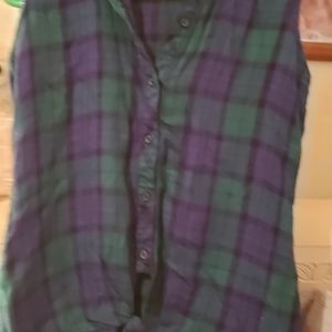 Plaid summer shirt